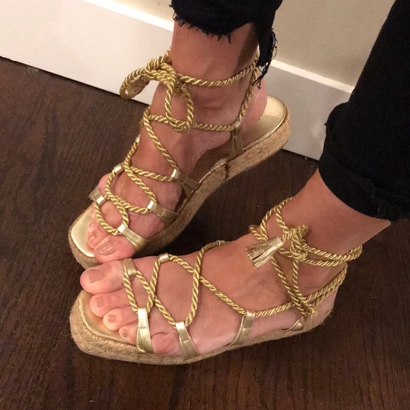 ysl gladiator sandals